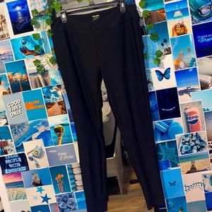 Spalding black leggings. X-large